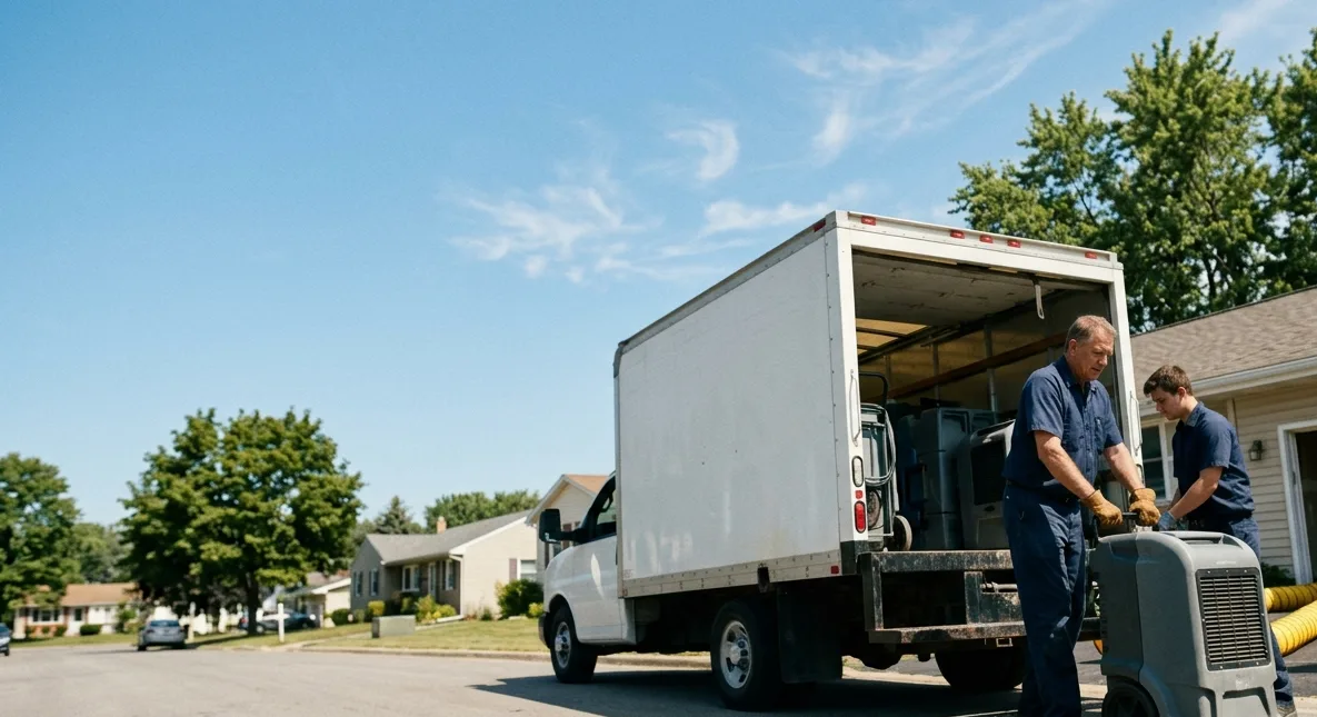 Water Damage Cleanup in Carrollton, OH near me